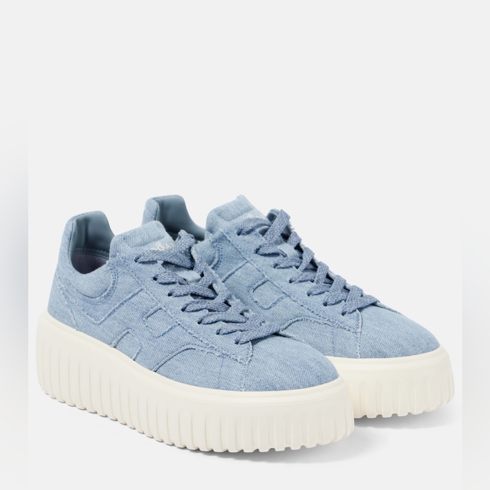 ♥️🔥♥️ HOGAN H-Stripes platform sneakers Size 6 US/36 European